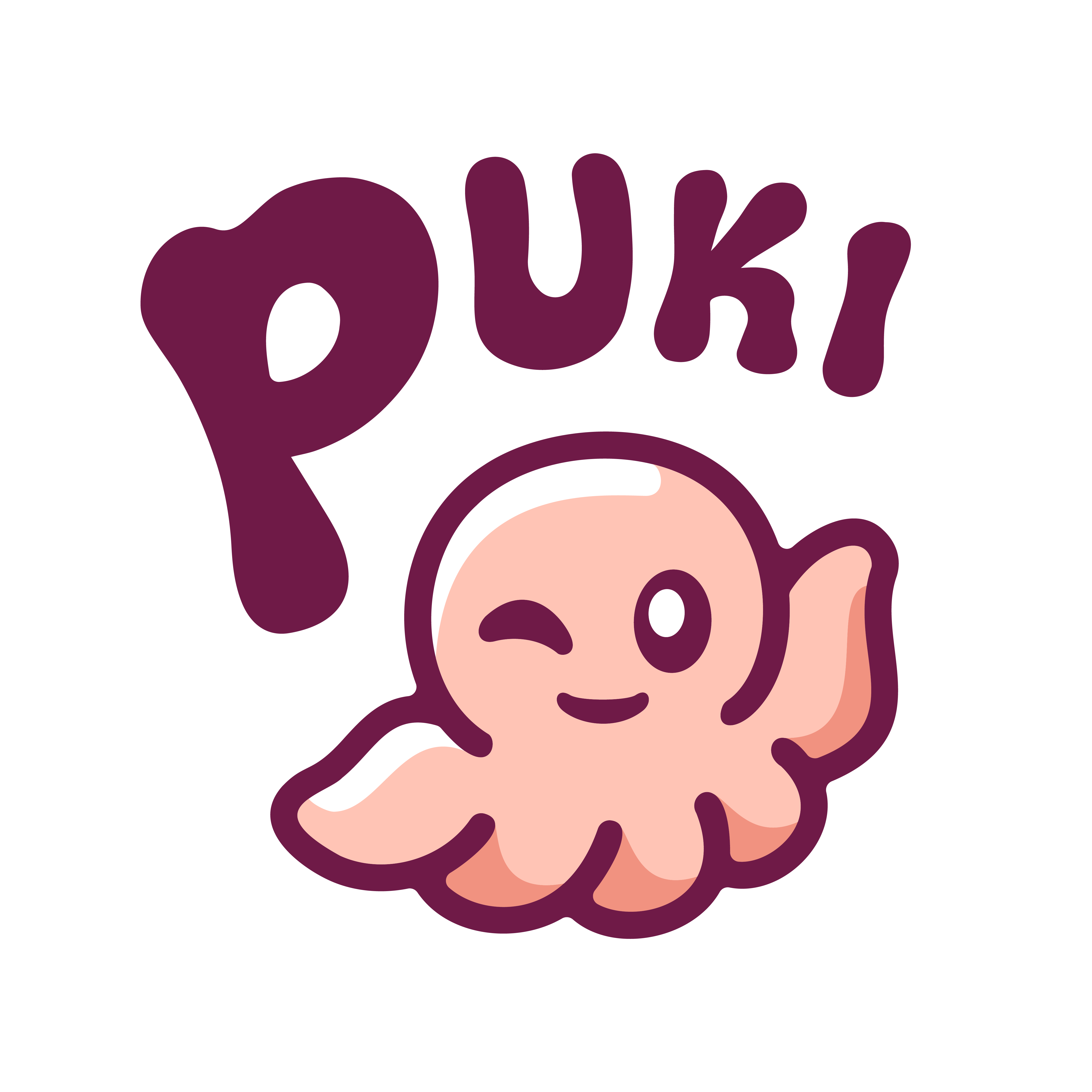 Puki Bubble Tea logo